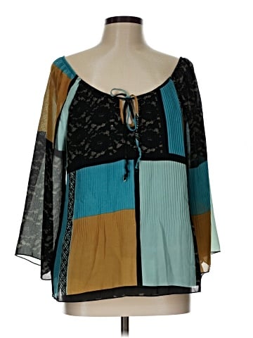 New Directions 3/4 Sleeve Blouse (view 1)