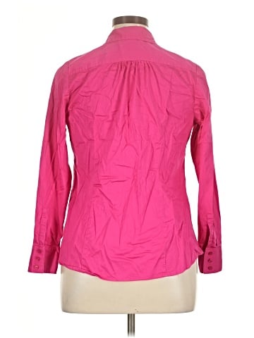 Lane Bryant 3/4 Sleeve Button-Down Shirt (view 2)