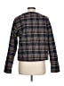 Hem & Thread 100% Cotton Plaid Blue Jacket Size L - photo 2