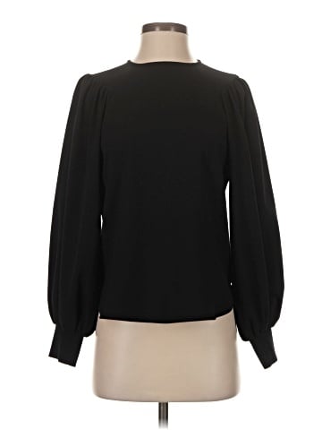 Ganni Long Sleeve Blouse (view 1)
