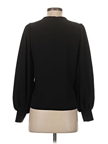 Ganni Long Sleeve Blouse (view 2)