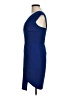 BCBGMAXAZRIA Solid Blue Cocktail Dress Size 6 - photo 5