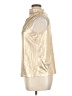Shein Metallic Gold Sleeveless Blouse Size XL - photo 5