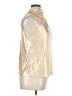 Shein Metallic Gold Sleeveless Blouse Size XL - photo 4