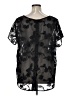 Torrid Black Short Sleeve Blouse Size 1X Plus (1) - photo 2