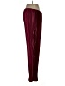 Alfani Stripes Burgundy Casual Pants Size 0X - photo 4