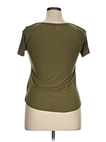 August Silk Short Sleeve T-Shirt (view 2)