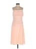 B2 Solid Pink Cocktail Dress Size 4 - photo 1