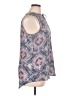 St. John's Bay Blue Sleeveless Button-Down Shirt Size XL - photo 4