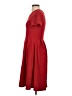 Unbranded Solid Red Casual Dress Size S - photo 5