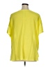 HEATHER 100% Cotton Yellow Short Sleeve Blouse Size XL - photo 2