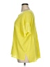 HEATHER 100% Cotton Yellow Short Sleeve Blouse Size XL - photo 5