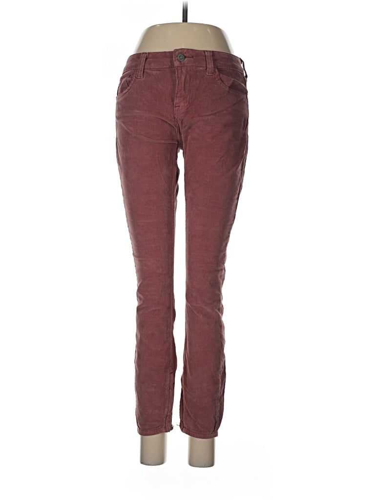 Pre-owned Pistola Casual Pants In Burgundy