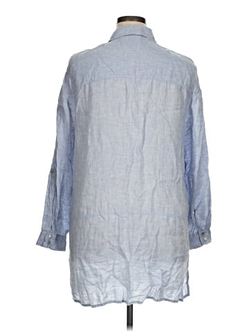 Tahari Long Sleeve Button-Down Shirt (view 2)