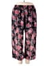Torrid 100% Polyester Floral Red Black Casual Pants Size 2X Plus (2) - photo 1