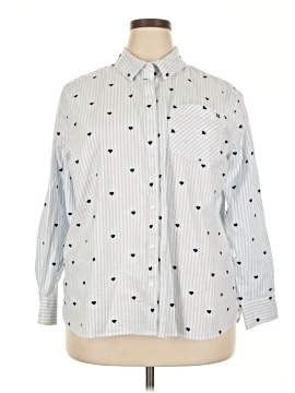 Crown & Ivy Long Sleeve Button Down Shirt