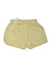 Unbranded 100% Cotton Solid Yellow Khaki Shorts Size S - photo 1