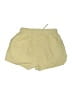Unbranded 100% Cotton Solid Yellow Khaki Shorts Size S - photo 2