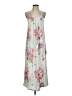 Unbranded Floral White Blue Casual Dress Size XS - photo 1