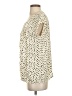 Ann Taylor LOFT 100% Polyester Ivory Short Sleeve Blouse Size S - photo 5