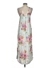 Unbranded Floral White Blue Casual Dress Size XS - photo 2
