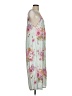 Unbranded Floral White Blue Casual Dress Size XS - photo 4