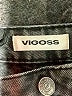 Vigoss 100% Cotton Gray Jeans Size 26 waist - photo 7