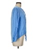 Chico's 100% Rayon Blue Long Sleeve Blouse Size Med (1) - photo 4