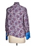 J.Crew Paisley Purple 3/4 Sleeve Blouse Size 10 - photo 2