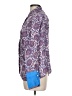 J.Crew Paisley Purple 3/4 Sleeve Blouse Size 10 - photo 5