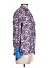 J.Crew Paisley Purple 3/4 Sleeve Blouse Size 10 - photo 4