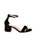 Top Moda Black Sandals Size 6 - photo 1