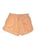 Very J Solid Orange Athletic Shorts Size M - photo 1