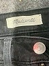 Madewell Chevron-herringbone Black Jeans Size 23 waist - photo 7