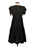 Max Studio Solid Black Casual Dress Size S - photo 2