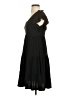Max Studio Solid Black Casual Dress Size S - photo 5