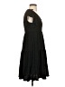 Max Studio Solid Black Casual Dress Size S - photo 4