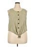 Universal Thread 100% Lyocell Green Sleeveless Blouse Size XXL - photo 1