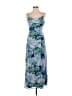 Lulus 100% Polyester Floral Blue Casual Dress Size S - photo 1
