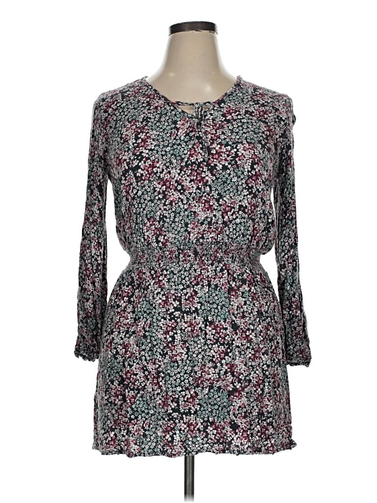 Pre-owned Knox Rose Casual Dress In Gray