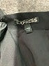 Express 100% Polyester Solid Black Casual Skirt Size 6 - photo 4