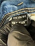 Wax Jean Solid Blue Jeans Size 13 - photo 8