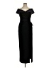 Xscape Black Cocktail Dress Size 16 - photo 1
