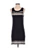 Hem & Thread Chevron-herringbone Black Casual Dress Size S - photo 1