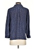 Weekend Max Mara Polka Dots Blue 3/4 Sleeve Button-Down Shirt Size 2 - photo 2