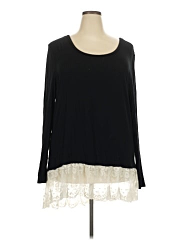 Paper Tee Long Sleeve Top (view 1)