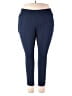 wonderly Solid Blue Active Pants Size 4X - photo 1