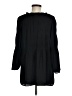 Chloe+Rene 100% Polyester Black 3/4 Sleeve Blouse Size M - photo 2