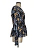 Walter Baker 100% Polyester Blue Long Sleeve Blouse Size S - photo 4