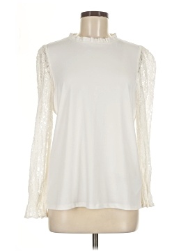 Adrianna Papell Long Sleeve Blouse